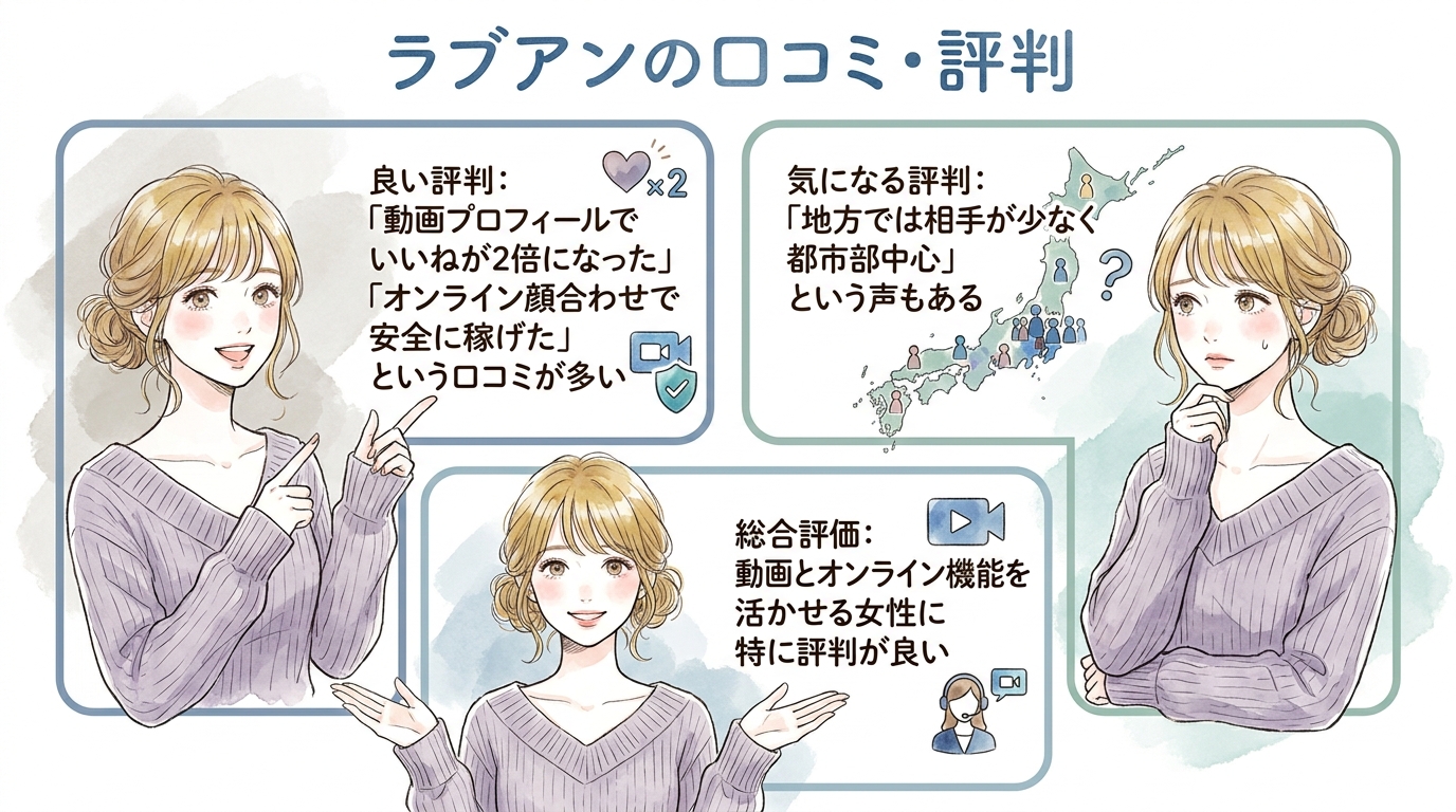 ラブアンの口コミ・評判