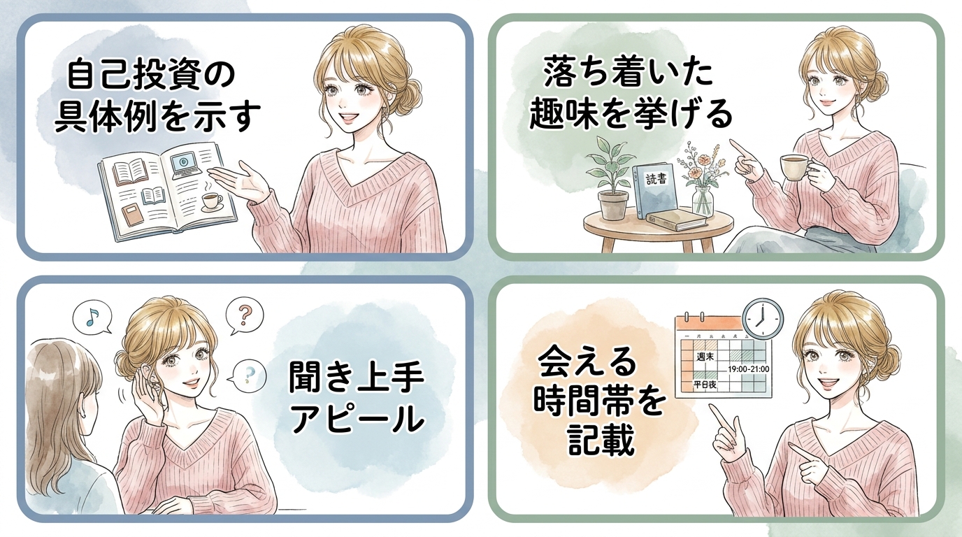 OL・社会人向けプロフィール例文