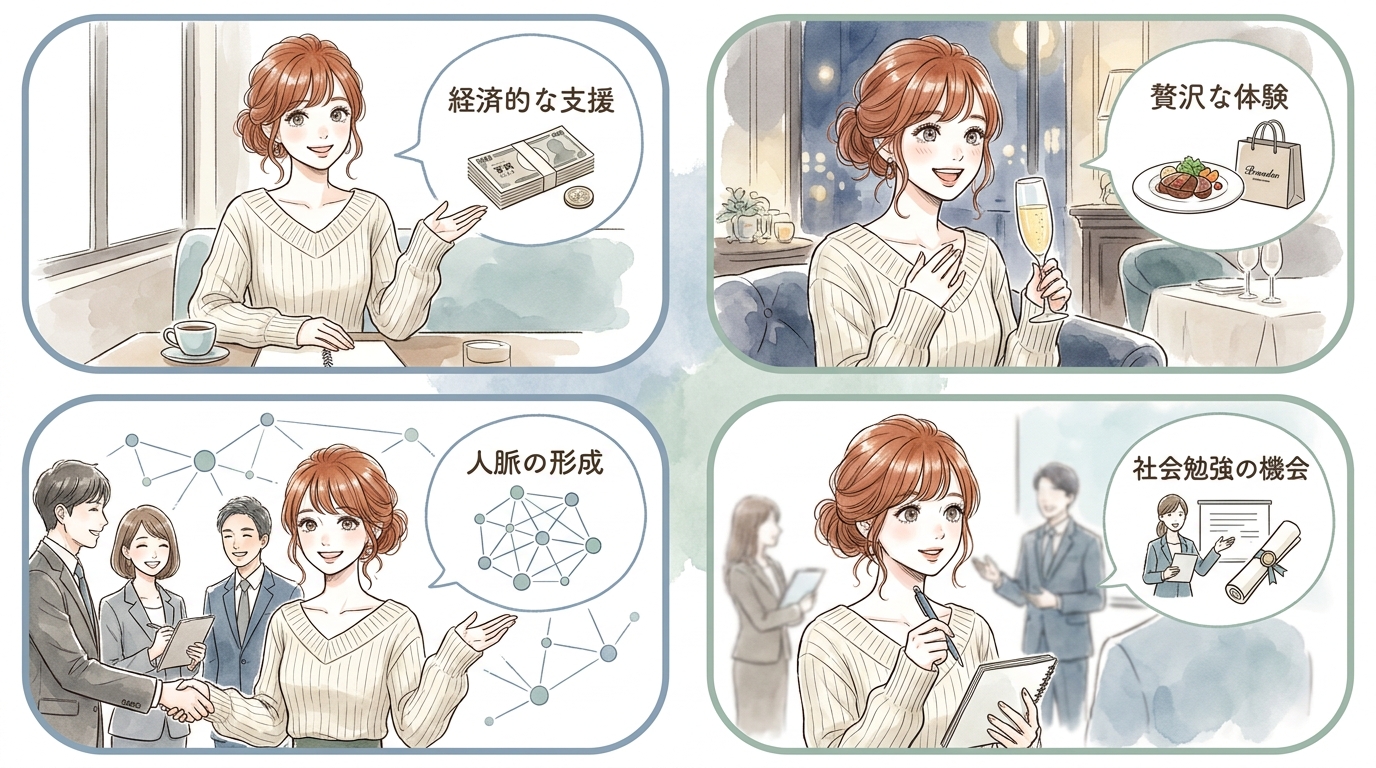 パパ活とは「時間を共有する対価」として成り立つ関係