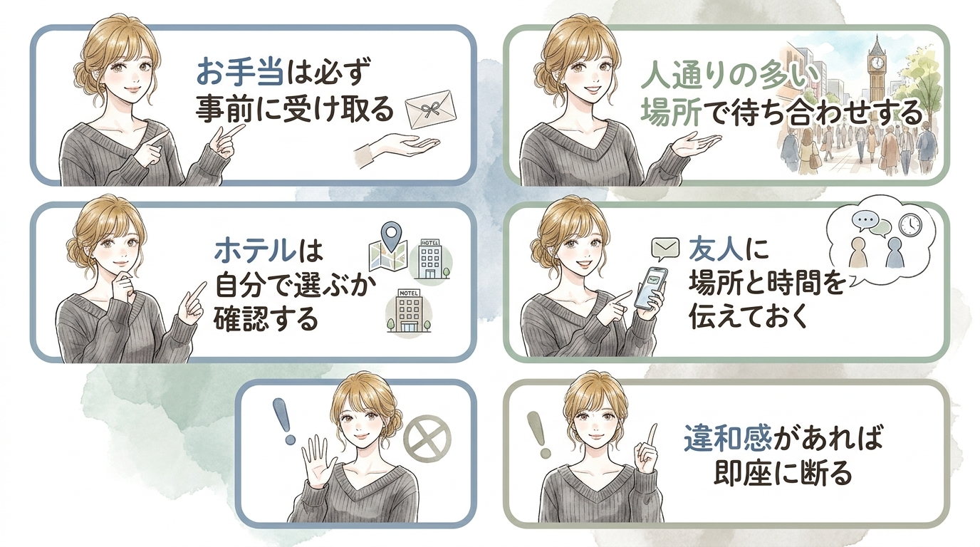 初回から大人ありを進める際の注意点