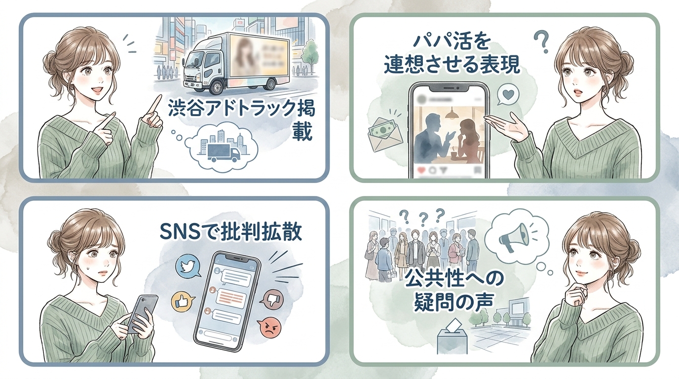 アドトラック炎上で批判殺到した経緯