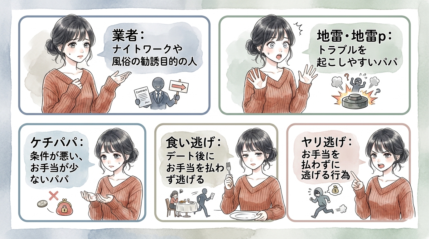 業者・危険人物を表す隠語