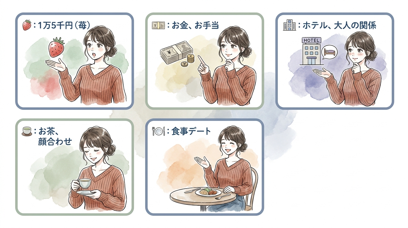 SNS・アプリで使われる絵文字の意味