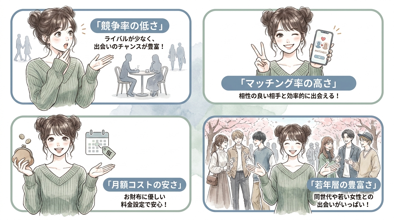 PJ（ピージェイ）、若い女性とリーズナブルに会える穴場