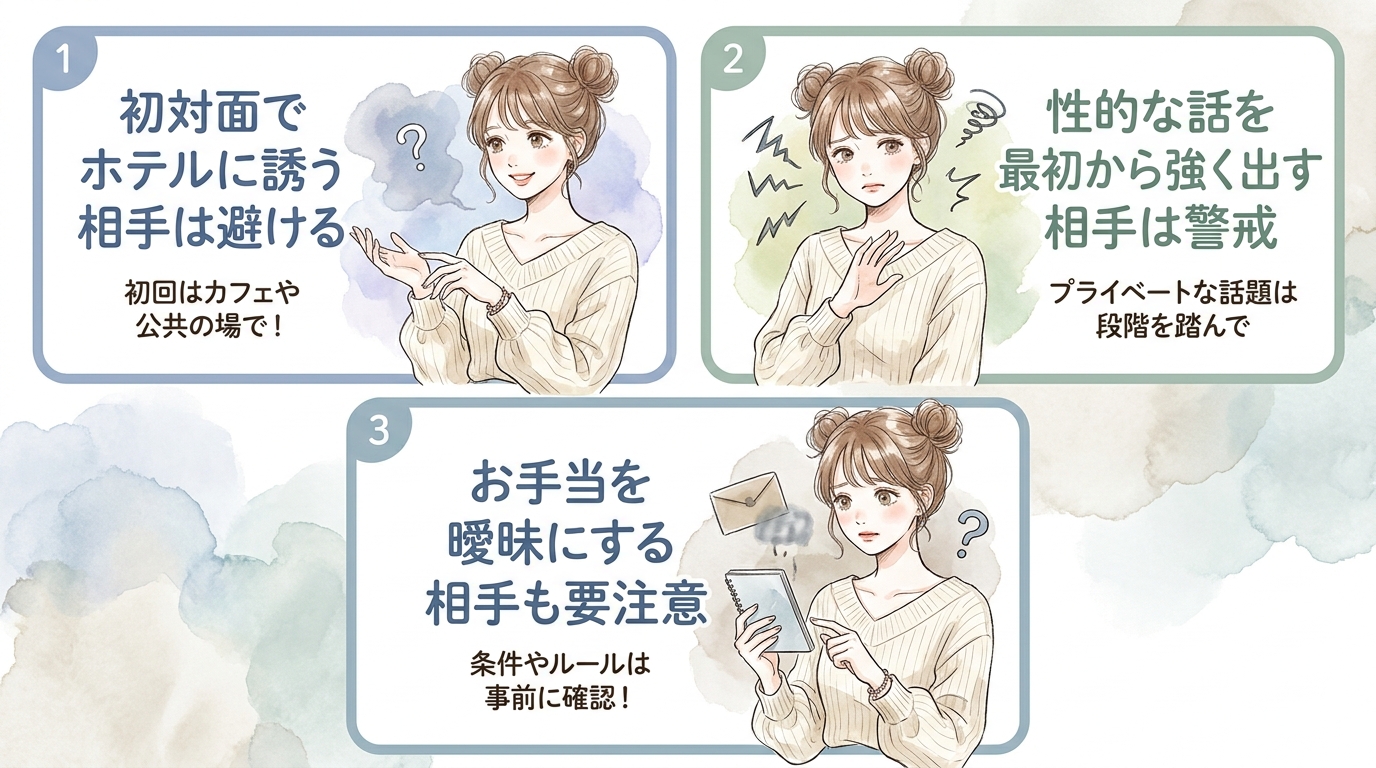 危険な内容を要求する男性の見極め方