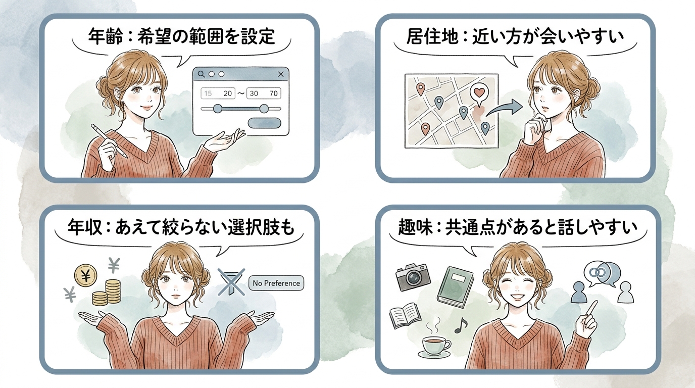 検索機能を使いこなして効率よく探す