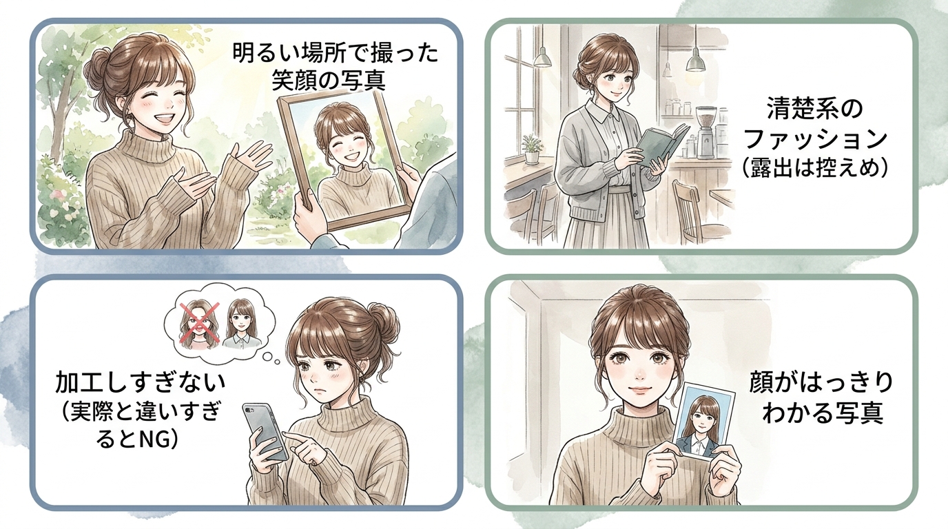 プロフィール写真と自己紹介文の作り込み方