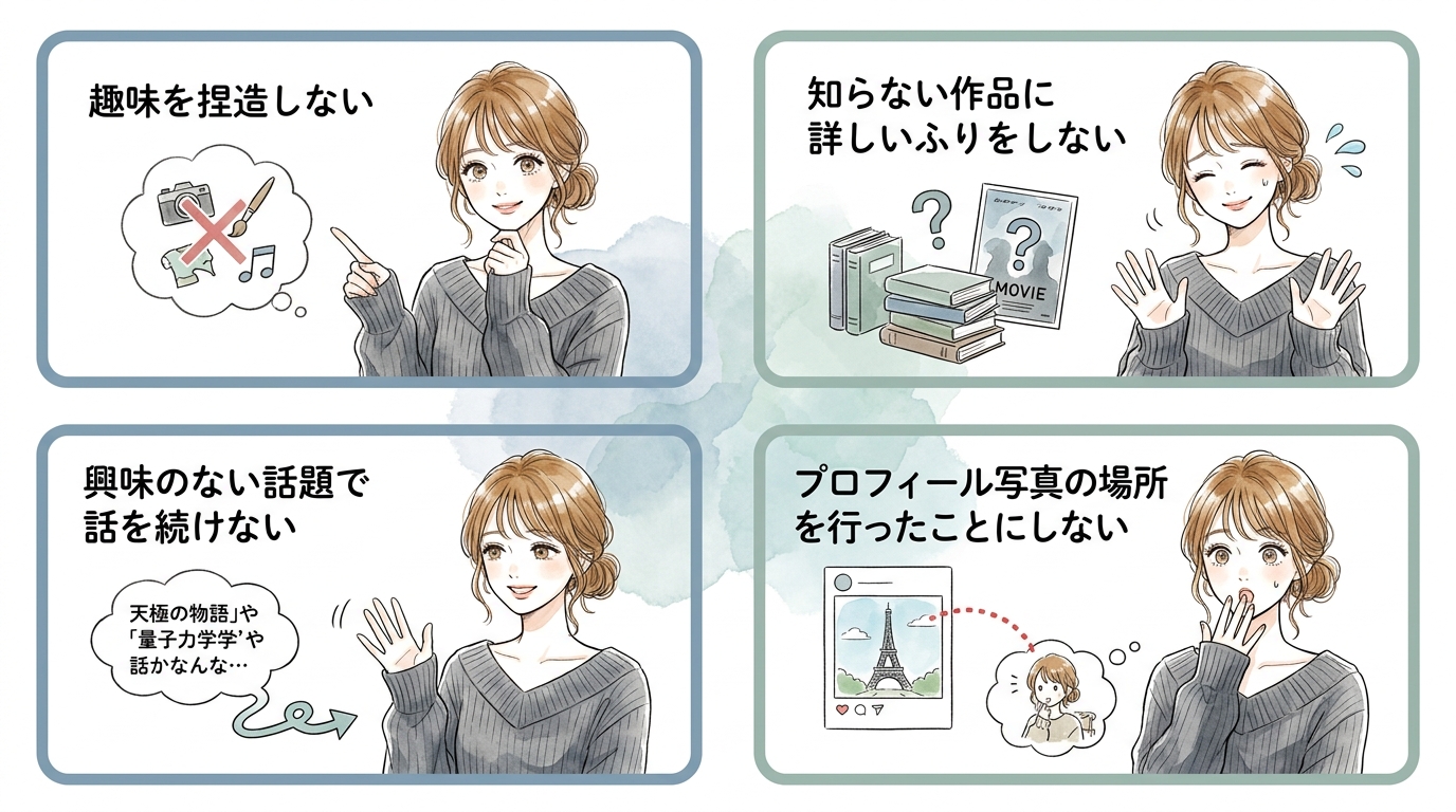 共通点がある場合のメッセージ例文