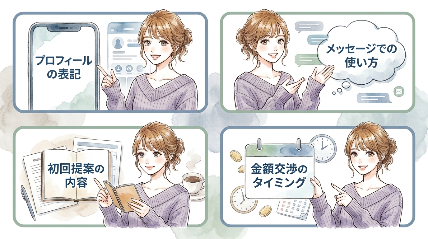 出会い系とパパ活で「おとな」の意味は微妙に違う