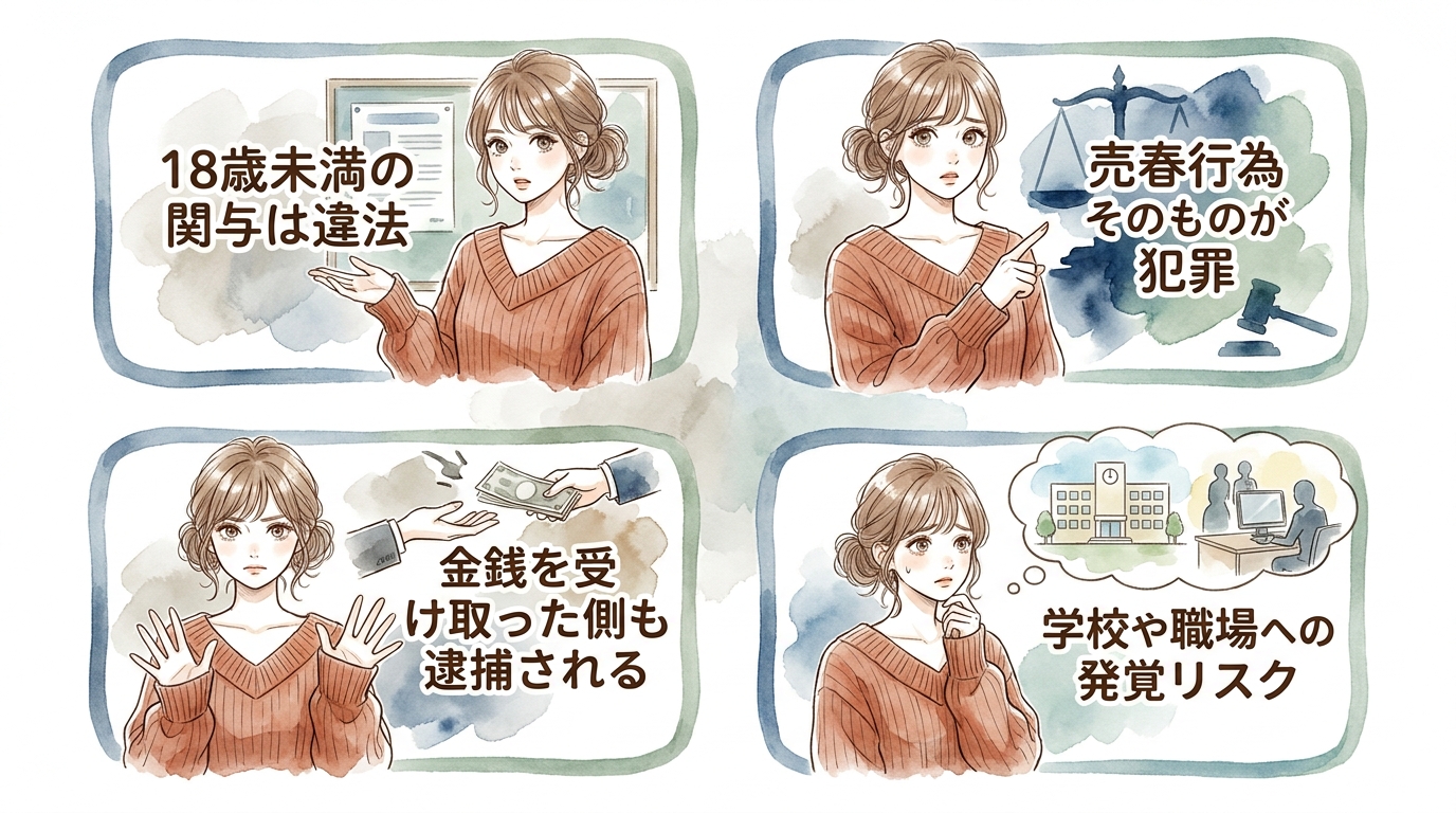 犯罪性の高い募集を隠蔽するため