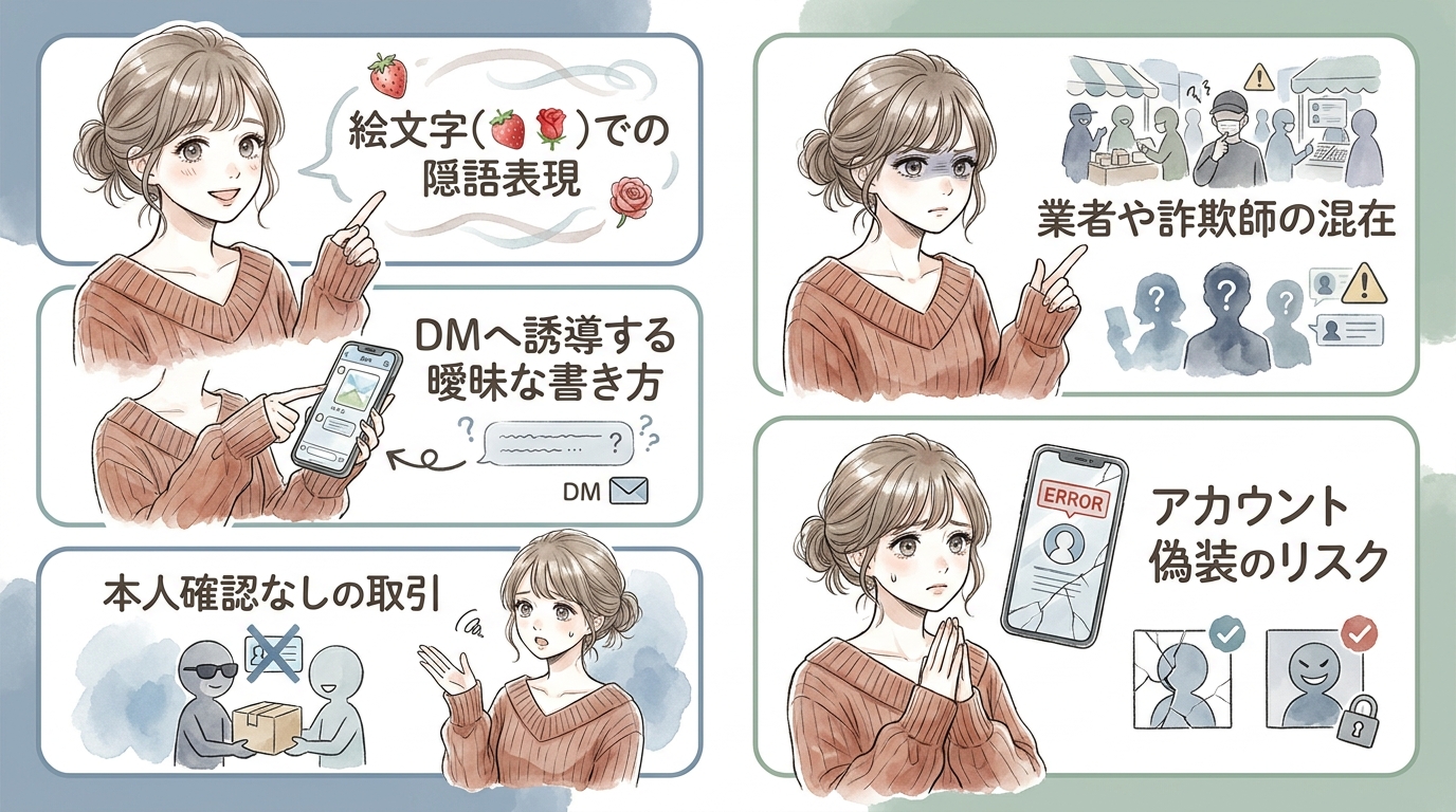 SNSで見かける「大人」関連の隠語表現