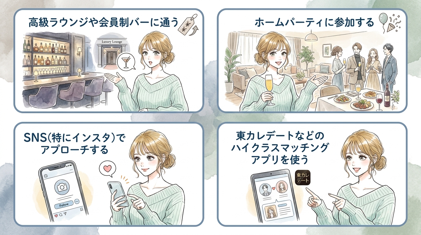 港区女子と出会う方法とコストの実態