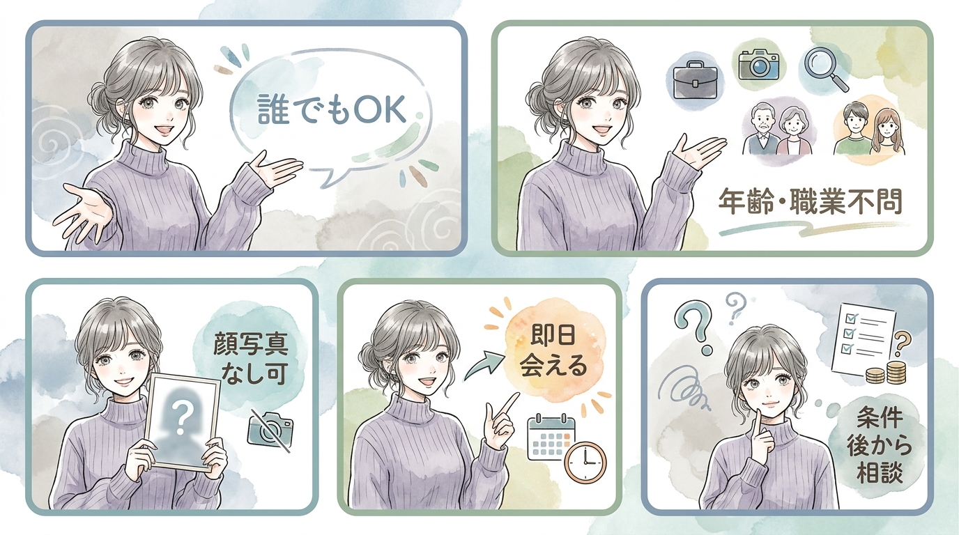希望条件が緩すぎる、相場より安い金額を提示する