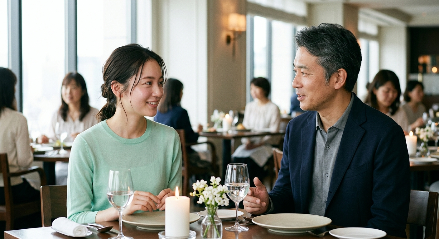 食事デート後に大人なら合計3～4時間が目安